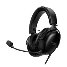 HyperX Cloud III Auriculares Gaming - Controladores de 53 mm - Microfono con Cancelacion de Ruido - Multiplataforma - Color Negr