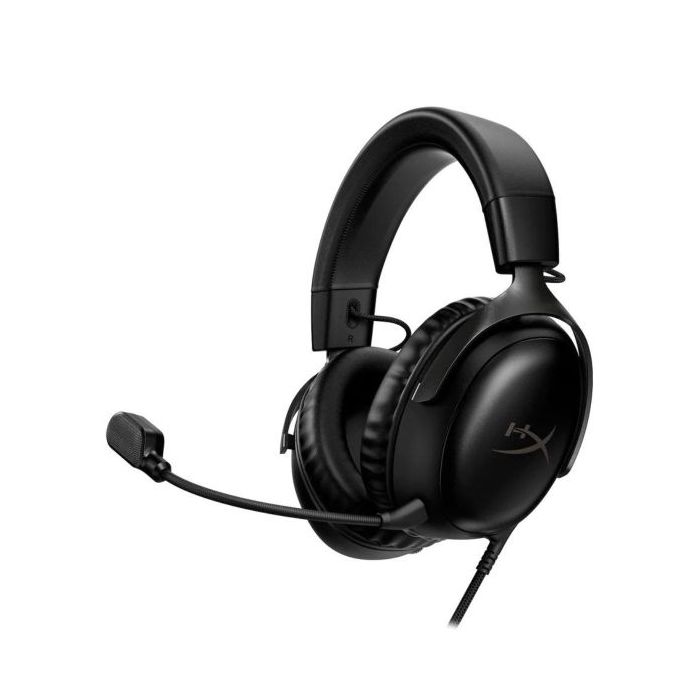 HyperX Cloud III Auriculares Gaming - Controladores de 53 mm - Microfono con Cancelacion de Ruido - Multiplataforma - Color Negr