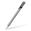 Staedtler Triplus Micro 774 Portaminas 0.5mm - Diseño Triangular Ergonomico - Punta de Metal Retractil - Goma de Borrar Extralar