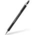 Staedtler Graphite 778 Portaminas 0.5mm - Cuerpo Hexagonal Negro Mate - Punta Metalica Retractil - Mina Amortiguada - Clip Metal