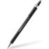Staedtler Graphite 778 Portaminas 0.7mm - Cuerpo Hexagonal Negro Mate - Punta Metalica Retractil - Mina Amortiguada - Clip Metal