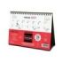 Finocam Neutro Calendario de Sobremesa - 16 Meses - Mes Vista - Formato S - 210x150mm - Espiral Doble Metalica - Papel de 120g/m