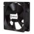 Unykach Server Ventilador 80mm de Doble Bola - Velocidad Max. 2000rpm - Conector de 4 Pines con Control de Temperatura - Color N