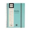 Finocam My Time Agenda sin Fechar - Semana Vista Vertical - Formato E10 - 155x212mm - Tapas de Polipropileno - Papel de 80g/m2 -