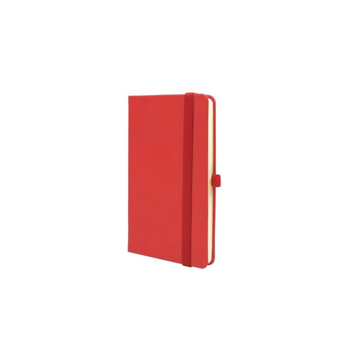 Finocam Class Cuaderno de Tapa Dura - 96 Hojas - 100x150mm - Papel Crema de 80g/m2 - Liso - Bolsillo Interior - Cierre con Goma