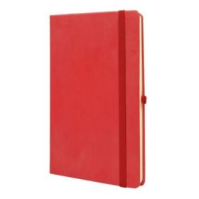 Finocam Class Cuaderno de Tapa Dura - 96 Hojas - 130x210mm - Papel Crema de 80g/m2 - Liso - Bolsillo Interior - Cierre con Goma