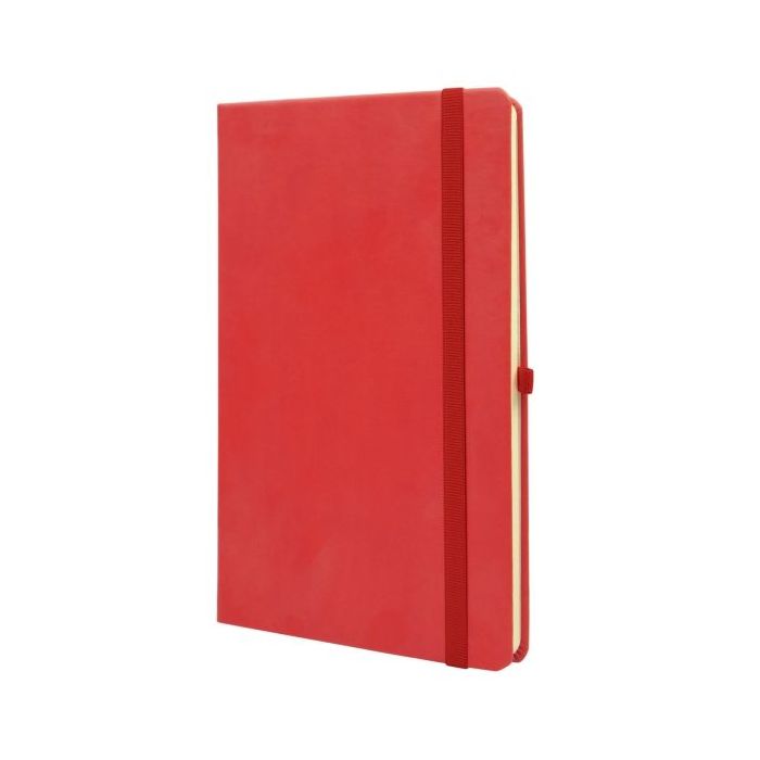 Finocam Class Cuaderno de Tapa Dura - 96 Hojas - 130x210mm - Papel Crema de 80g/m2 - Liso - Bolsillo Interior - Cierre con Goma