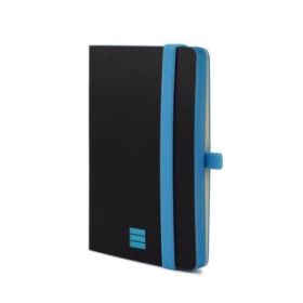 Finocam Modern Cuaderno de Tapa Ligera - 72 Hojas - 100x150mm - Papel Crema de 80g/m2 - Liso - Bolsillo Interior - Cierre con Go