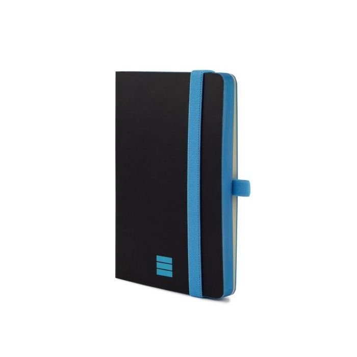 Finocam Modern Cuaderno de Tapa Ligera - 72 Hojas - 100x150mm - Papel Crema de 80g/m2 - Liso - Bolsillo Interior - Cierre con Go