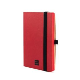 Finocam Modern Cuaderno de Tapa Ligera - 72 Hojas - 100x150mm - Papel Crema de 80g/m2 - Liso - Bolsillo Interior - Cierre con Go