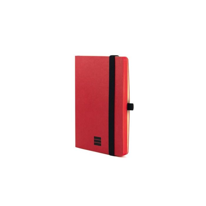 Finocam Modern Cuaderno de Tapa Ligera - 72 Hojas - 100x150mm - Papel Crema de 80g/m2 - Liso - Bolsillo Interior - Cierre con Go