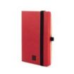 Finocam Modern Cuaderno de Tapa Ligera - 72 Hojas - 100x150mm - Papel Crema de 80g/m2 - Liso - Bolsillo Interior - Cierre con Go