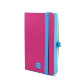 Finocam Modern Cuaderno de Tapa Ligera - 72 Hojas - 100x150mm - Papel Crema de 80g/m2 - Liso - Bolsillo Interior - Cierre con Go