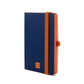 Finocam Modern Cuaderno de Tapa Ligera - 72 Hojas - 100x150mm - Papel Crema de 80g/m2 - Liso - Bolsillo Interior - Cierre con Go