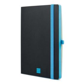 Finocam Modern Cuaderno de Tapa Ligera - 72 Hojas - Formato A5 - 148x210mm - Papel Crema de 80g/m2 - Liso - Bolsillo Interior -