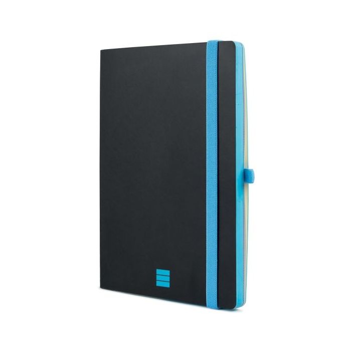 Finocam Modern Cuaderno de Tapa Ligera - 72 Hojas - Formato A5 - 148x210mm - Papel Crema de 80g/m2 - Liso - Bolsillo Interior -