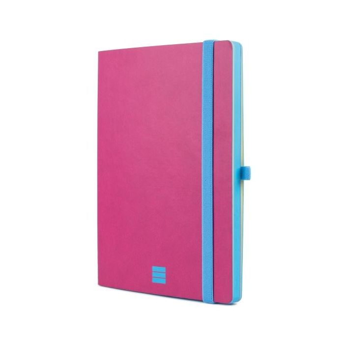 Finocam Modern Cuaderno de Tapa Ligera - 72 Hojas - Formato A5 - 148x210mm - Papel Crema de 80g/m2 - Liso - Bolsillo Interior -