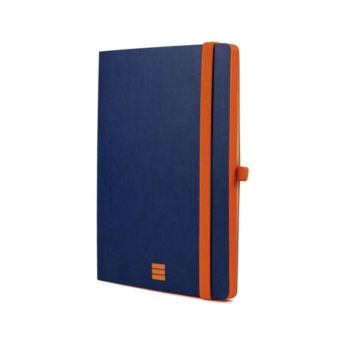 Finocam Modern Cuaderno de Tapa Ligera - 72 Hojas - Formato A5 - 148x210mm - Papel Crema de 80g/m2 - Liso - Bolsillo Interior -