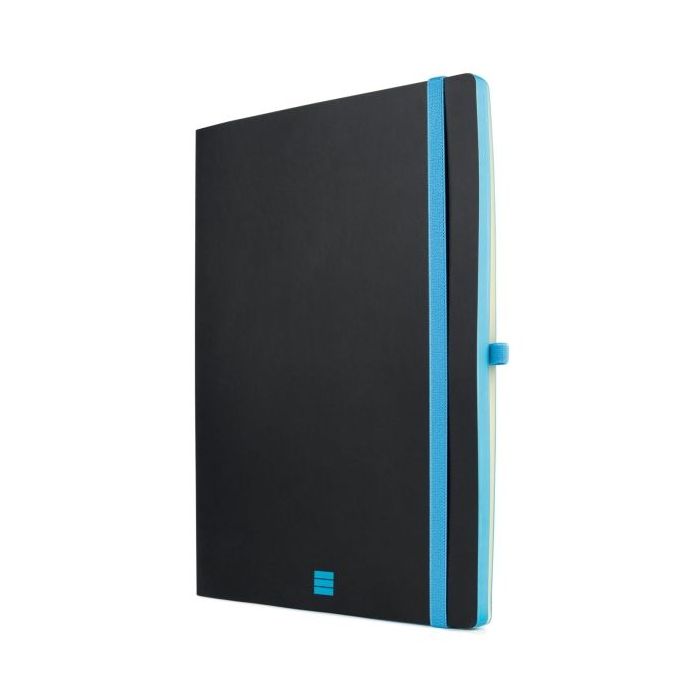 Finocam Modern Cuaderno de Tapa Ligera - 72 Hojas - Formato A4 - 210x297mm - Papel Crema de 80g/m2 - Liso - Bolsillo Interior -