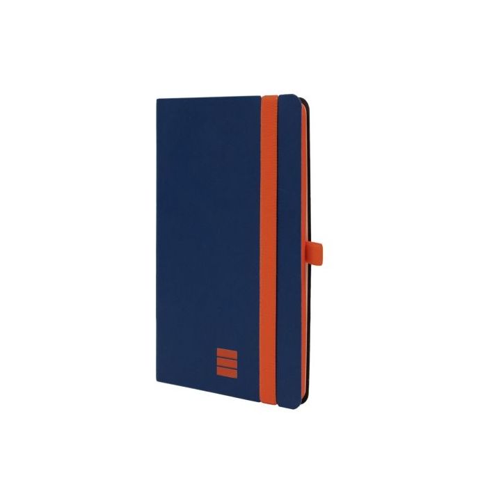 Finocam Modern Cuaderno de Tapa Ligera - 72 Hojas - 100x150mm - Papel Crema de 80g/m2 - Bolsillo Interior - Cierre con Goma - Ho