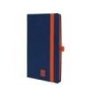 Finocam Modern Cuaderno de Tapa Ligera - 72 Hojas - 100x150mm - Papel Crema de 80g/m2 - Bolsillo Interior - Cierre con Goma - Ho