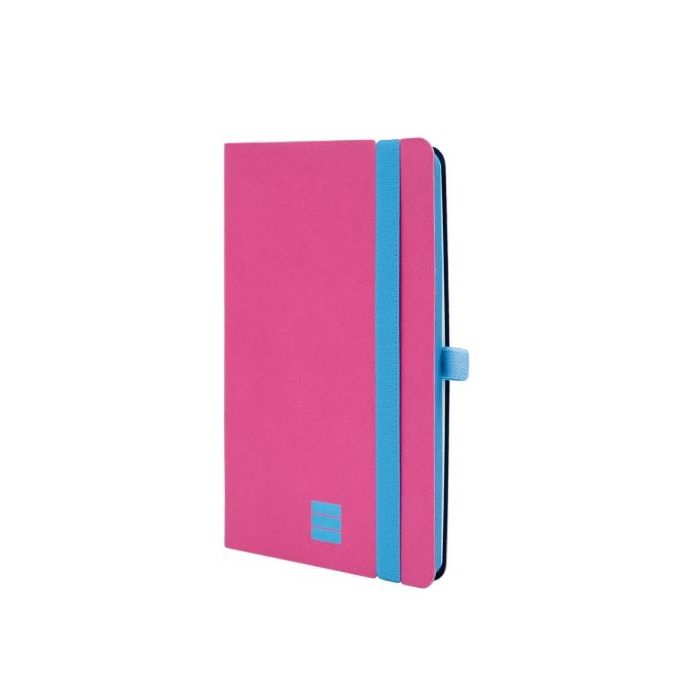 Finocam Modern Cuaderno de Tapa Ligera - 72 Hojas - 100x150mm - Papel Crema de 80g/m2 - Bolsillo Interior - Cierre con Goma - Ho