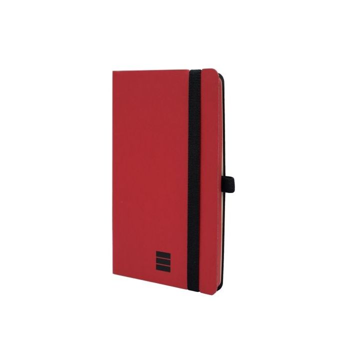 Finocam Modern Cuaderno de Tapa Ligera - 72 Hojas - 100x150mm - Papel Crema de 80g/m2 - Bolsillo Interior - Cierre con Goma - Ho