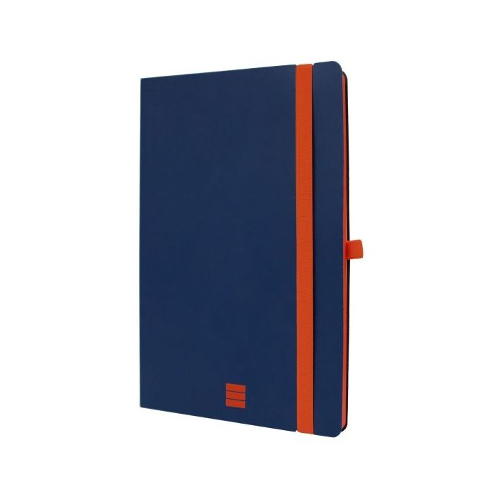 Finocam Modern Cuaderno de Tapa Ligera - 72 Hojas - Formato A5 - 148x210mm - Papel Crema de 80g/m2 - Bolsillo Interior - Cierre