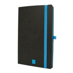Finocam Modern Cuaderno de Tapa Ligera - 72 Hojas - Formato A5 - 148x210mm - Papel Crema de 80g/m2 - Bolsillo Interior - Cierre