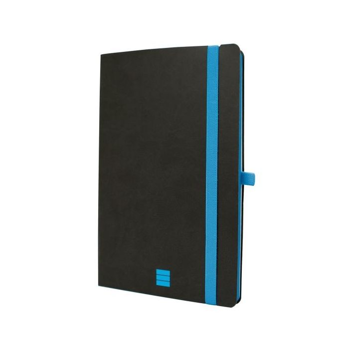 Finocam Modern Cuaderno de Tapa Ligera - 72 Hojas - Formato A5 - 148x210mm - Papel Crema de 80g/m2 - Bolsillo Interior - Cierre