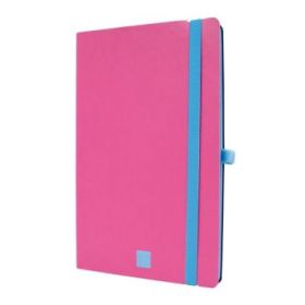 Finocam Modern Cuaderno de Tapa Ligera - 72 Hojas - Formato A5 - 148x210mm - Papel Crema de 80g/m2 - Bolsillo Interior - Cierre