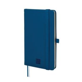 Finocam Nexo Cuaderno de Tapa Dura - 72 Hojas - 90x150mm - Papel Crema de 80g/m2 - Liso - Bolsillo Interior - Cierre con Goma -