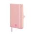 Finocam Nexo Cuaderno de Tapa Dura - 72 Hojas - 90x150mm - Papel Crema de 80g/m2 - Liso - Bolsillo Interior - Cierre con Goma -