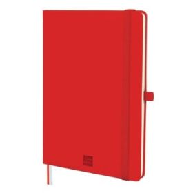 Finocam Nexo Cuaderno de Tapa Dura - 72 Hojas - Formato A5 - 148x210mm - Papel Crema de 80g/m2 - Liso - Bolsillo Interior - Cier
