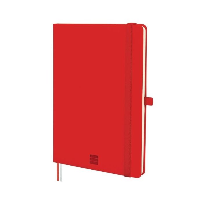 Finocam Nexo Cuaderno de Tapa Dura - 72 Hojas - Formato A5 - 148x210mm - Papel Crema de 80g/m2 - Liso - Bolsillo Interior - Cier
