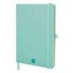 Finocam Nexo Cuaderno de Tapa Dura - 72 Hojas - Formato A5 - 148x210mm - Papel Crema de 80g/m2 - Liso - Bolsillo Interior - Cier