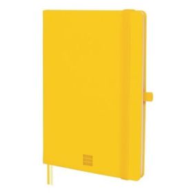 Finocam Nexo Cuaderno de Tapa Dura - 72 Hojas - Formato A5 - 148x210mm - Papel Crema de 80g/m2 - Liso - Bolsillo Interior - Cier