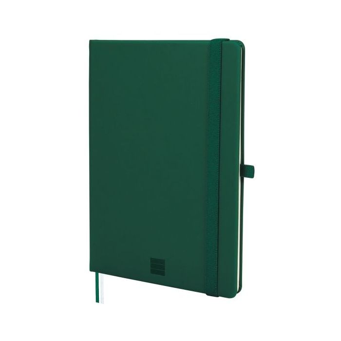 Finocam Nexo Cuaderno de Tapa Dura - 72 Hojas - Formato A5 - 148x210mm - Papel Crema de 80g/m2 - Liso - Bolsillo Interior - Cier
