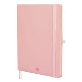 Finocam Nexo Cuaderno de Tapa Dura - 72 Hojas - Formato B5 - 176x250mm - Papel Crema de 80g/m2 - Liso - Bolsillo Interior - Cier