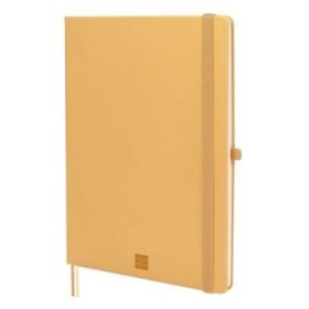 Finocam Nexo Cuaderno de Tapa Dura - 72 Hojas - Formato B5 - 176x250mm - Papel Crema de 80g/m2 - Liso - Bolsillo Interior - Cier