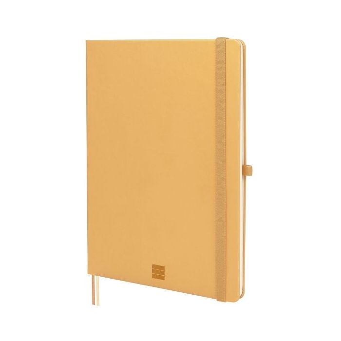 Finocam Nexo Cuaderno de Tapa Dura - 72 Hojas - Formato B5 - 176x250mm - Papel Crema de 80g/m2 - Liso - Bolsillo Interior - Cier