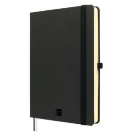 Finocam Nexo Double Cuaderno de Tapa Dura - 144 Hojas - Formato A5 - 148x210mm - Papel Crema de 80g/m2 - Liso - Bolsillo Interio