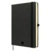 Finocam Nexo Double Cuaderno de Tapa Dura - 144 Hojas - Formato A5 - 148x210mm - Papel Crema de 80g/m2 - Liso - Bolsillo Interio