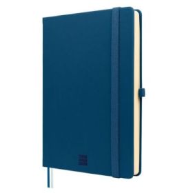 Finocam Nexo Double Cuaderno de Tapa Dura - 144 Hojas - Formato A5 - 148x210mm - Papel Crema de 80g/m2 - Liso - Bolsillo Interio