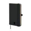 Finocam Nexo Cuaderno de Tapa Dura - 72 Hojas - 90x150mm - Papel Crema de 80g/m2 - Bolsillo Interior - Cierre con Goma - Portabo
