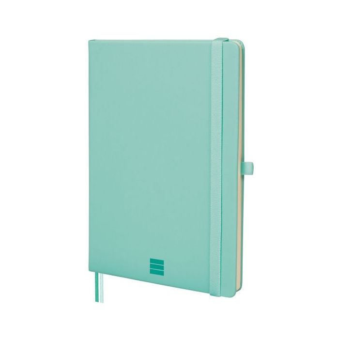 Finocam Nexo Cuaderno de Tapa Dura - 72 Hojas - Formato A5 - 148x210mm - Rayado Horizontal - Papel Crema de 80g/m2 - Bolsillo In