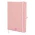 Finocam Nexo Cuaderno de Tapa Dura - 72 Hojas - Formato A5 - 148x210mm - Rayado Horizontal - Papel Crema de 80g/m2 - Bolsillo In