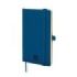 Finocam Nexo Cuaderno de Tapa Blanda - 72 Hojas - 90x150mm - Papel Crema de 80g/m2 - Liso - Bolsillo Interior - Cierre con Goma