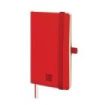 Finocam Nexo Cuaderno de Tapa Blanda - 72 Hojas - 90x150mm - Papel Crema de 80g/m2 - Liso - Bolsillo Interior - Cierre con Goma