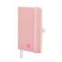 Finocam Nexo Cuaderno de Tapa Blanda - 72 Hojas - 90x150mm - Papel Crema de 80g/m2 - Liso - Bolsillo Interior - Cierre con Goma